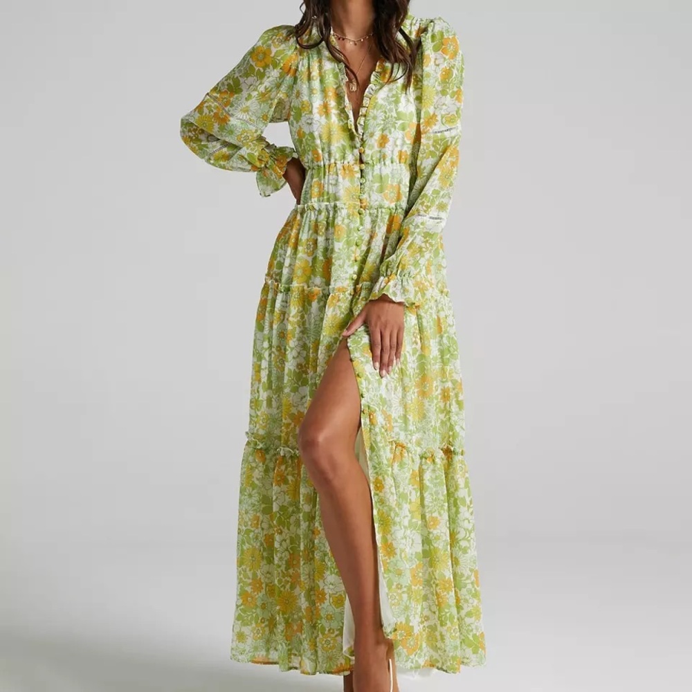 Citrus Garden Dreams Dress